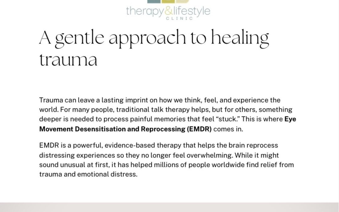 What is EMDR and what can I expect?